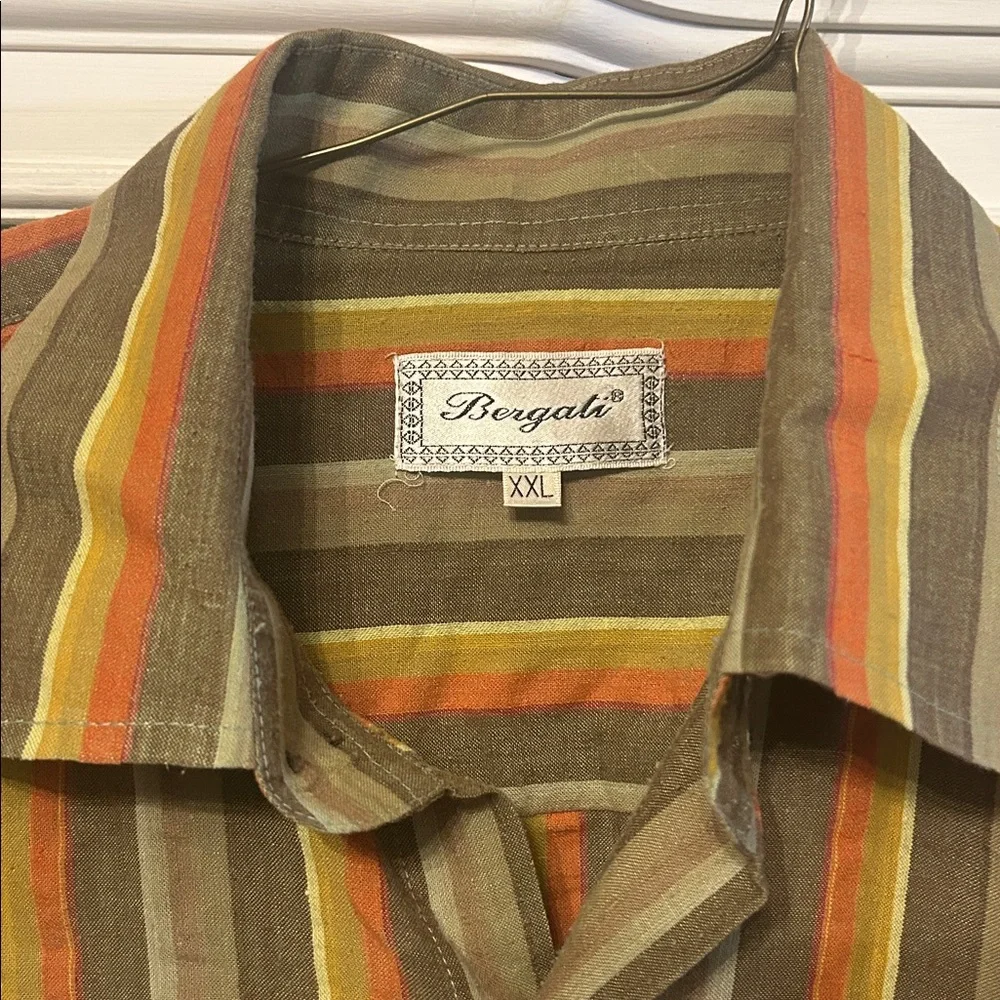 Bergati Striped Multicolor Men's Shirt